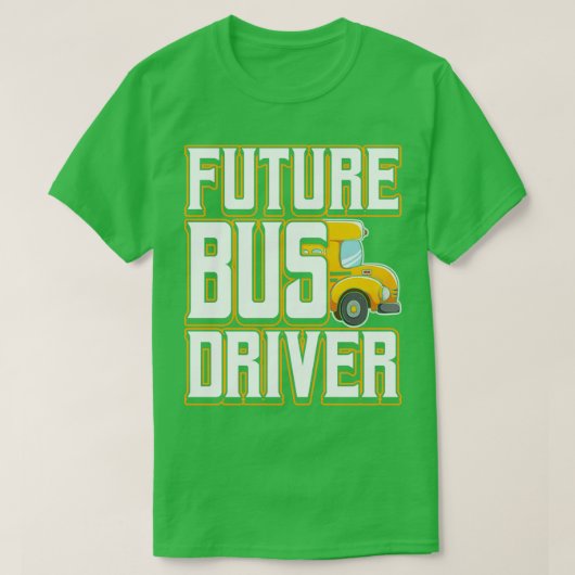 Toekomstige busdriver 7 t-shirt (Design voorkant)