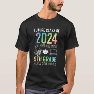 Toekomstige categorie 2024 9e rang Afstuderen 2021 T-shirt