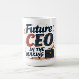 Toekomstige CEO in de maak Koffiemok