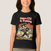 Toekomstige CEO Tri-Blend Shirt (Voorkant)