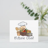 Toekomstige Chef Briefkaart (Staand voorkant)