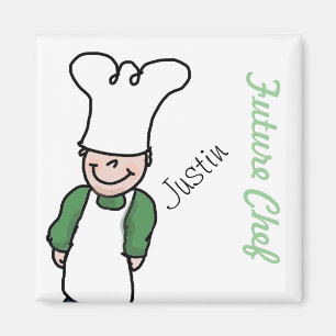 Toekomstige chef-kok - Gepersonaliseerd koken Magneet