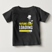 Toekomstige Chef Loading Black Funny Personalized (Voorkant)