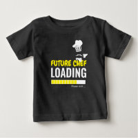 Toekomstige Chef Loading Black Funny Personalized