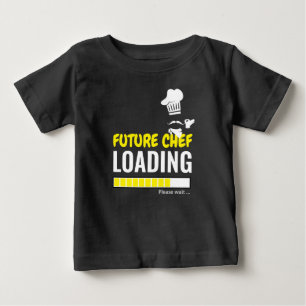 Toekomstige Chef Loading Black Funny Personalized