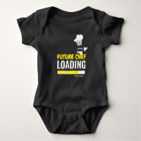 Toekomstige Chef Loading Black Funny Personalized 