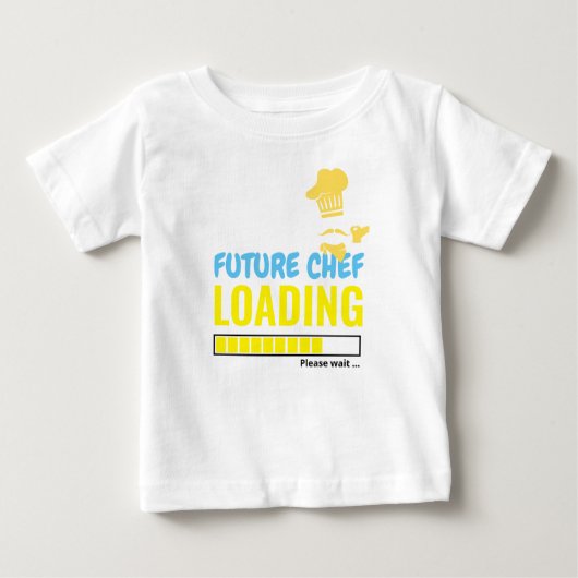 Toekomstige Chef Loading Cute Funny Personalized B (Voorkant)