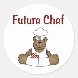 Toekomstige Chef Ronde Sticker