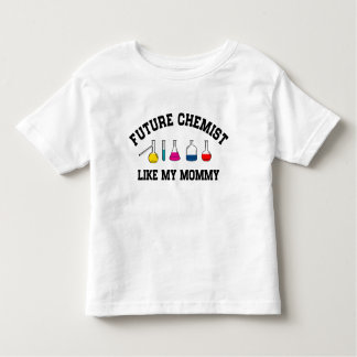 Toekomstige chemicus zoals mijn mama kinder shirts