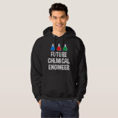 Toekomstige chemisch ingenieur engineering Kinder  Hoodie (Voorkant volledig)