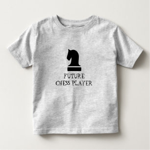 Toekomstige Chess Player grappig shirt voor pasgeb