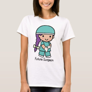 Toekomstige chirurg - meisje t-shirt