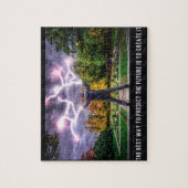 TOEKOMSTIGE Citaat puzzel Legpuzzel (Verticaal)