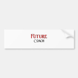 Toekomstige coach bumpersticker