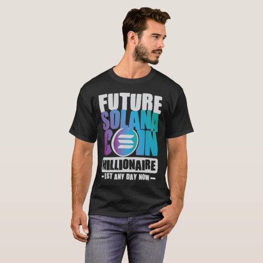 Toekomstige Coin Millionaire T-Shirt (Voorkant volledig)