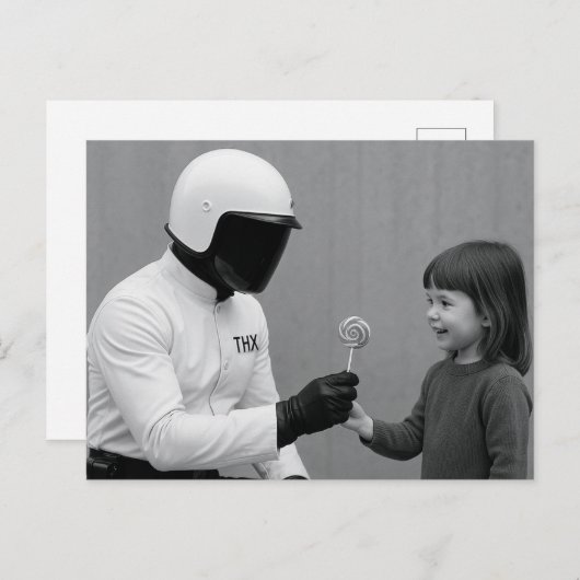 Toekomstige Cop Briefkaart (Voorkant / Achterkant)