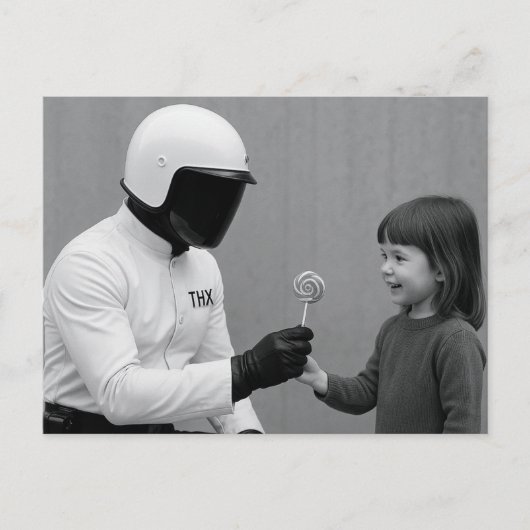 Toekomstige Cop Briefkaart (Voorkant)