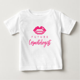 Toekomstige cosmetoloog schattig baby shirt voor m