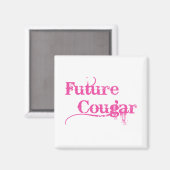 Toekomstige Cougar Magneet (Voorkant / Achterkant)