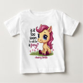 Toekomstige Cowgirl Is het te vroeg om een Pony te (Voorkant)