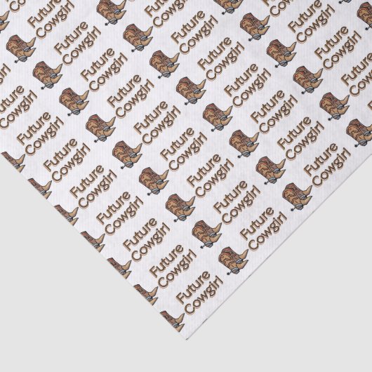 Toekomstige Cowgirl Tissuepapier (Detail)