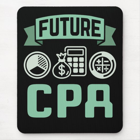 Toekomstige CPA Accountant Muismat (Voorkant)