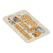 Toekomstige Crazy Cat Lady Funny Gezegde Design Magneet (Rechterzijde)