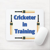 Toekomstige cricketer of cricketer in opleiding muismat (Met muis)