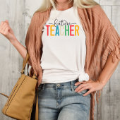 Toekomstige cursus-majoor regenboog t-shirt