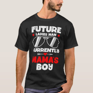 Toekomstige Dames Man Huidige Valentijn van mama D T-shirt