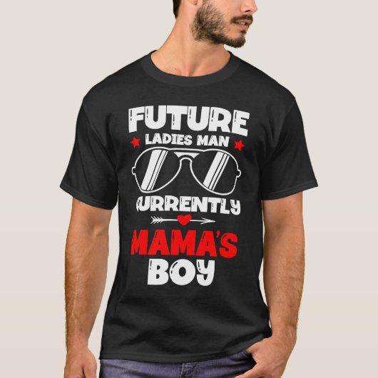 Toekomstige Dames Man Huidige Valentijn van mama D T-shirt (Voorkant)