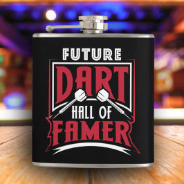 Toekomstige Dart Hall of Famer Flask 6 oz. Heupfles