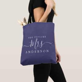 Toekomstige de naambrief van de Douane van het Man Tote Bag