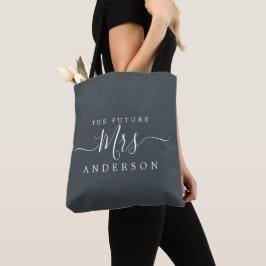 Toekomstige de naambrief van de Douane van het Man Tote Bag