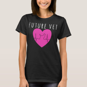 Toekomstige dierenarts Grappig Dierenarts Student T-shirt