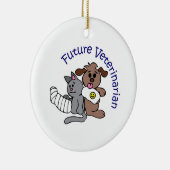 TOEKOMSTIGE DIERENARTS KERAMISCH ORNAMENT (Rechts)