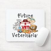 Toekomstige dierenarts muismat (Met muis)