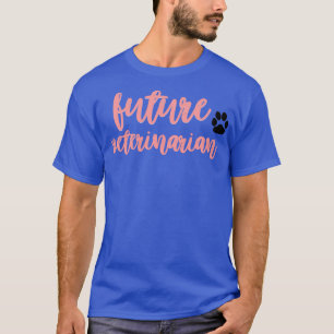 Toekomstige dierenarts t-shirt