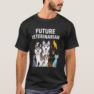 Toekomstige dierenarts Veterinair technicus Studen T-shirt