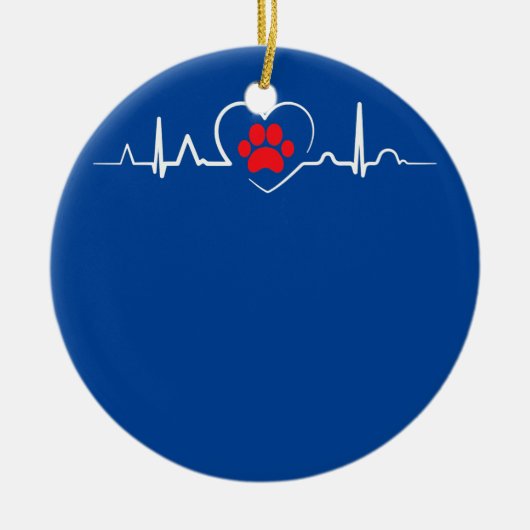 Toekomstige dierenartsen keramisch ornament (Voorkant)