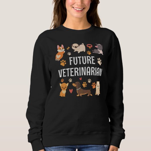 Toekomstige dierenartsen trui (Voorkant)