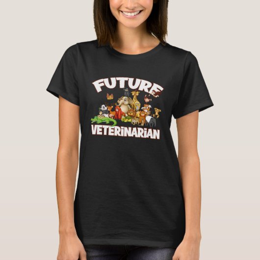 Toekomstige dierentuin t-shirt (Voorkant)
