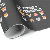 Toekomstige Dierenvriend van het veterinair Kind v Cadeaupapier (Rol Hoek)