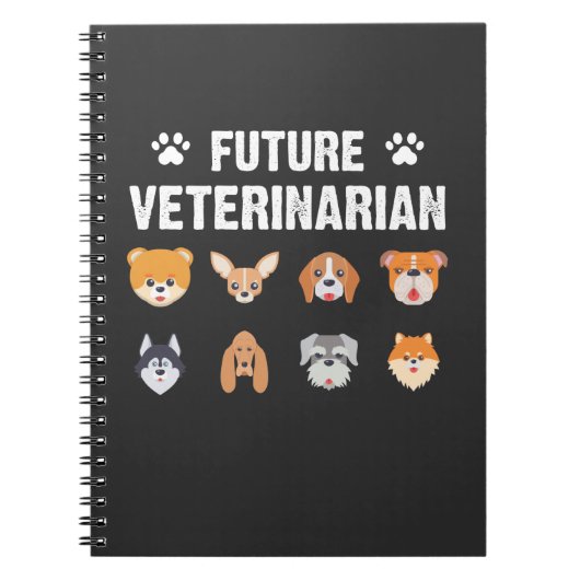 Toekomstige Dierenvriend van het veterinair Kind v Notitieboek (Voorkant)