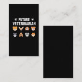 Toekomstige Dierenvriend van het veterinair Kind v Visitekaartje (Voorkant / Achterkant)