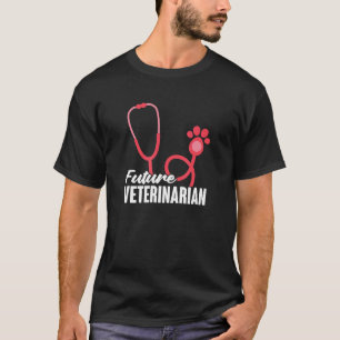 Toekomstige diergeneeskundige vet Veterinary Stude T-shirt