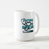 Toekomstige Doctor Loading – Medisch Student Gift Koffiemok (Voorkant rechts)