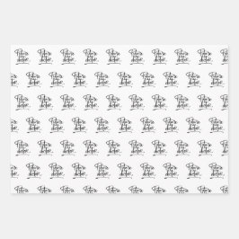 Toekomstige Doctor Med Student gepersonaliseerd Inpakpapier Vel