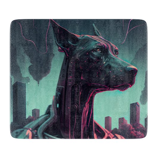 Toekomstige Dog Argonaut De Robotvriend Snijplank (Voorkant)