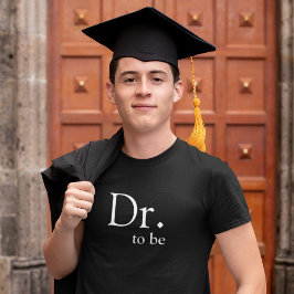 Toekomstige dokter afgestudeerd medisch afstuderen t-shirt